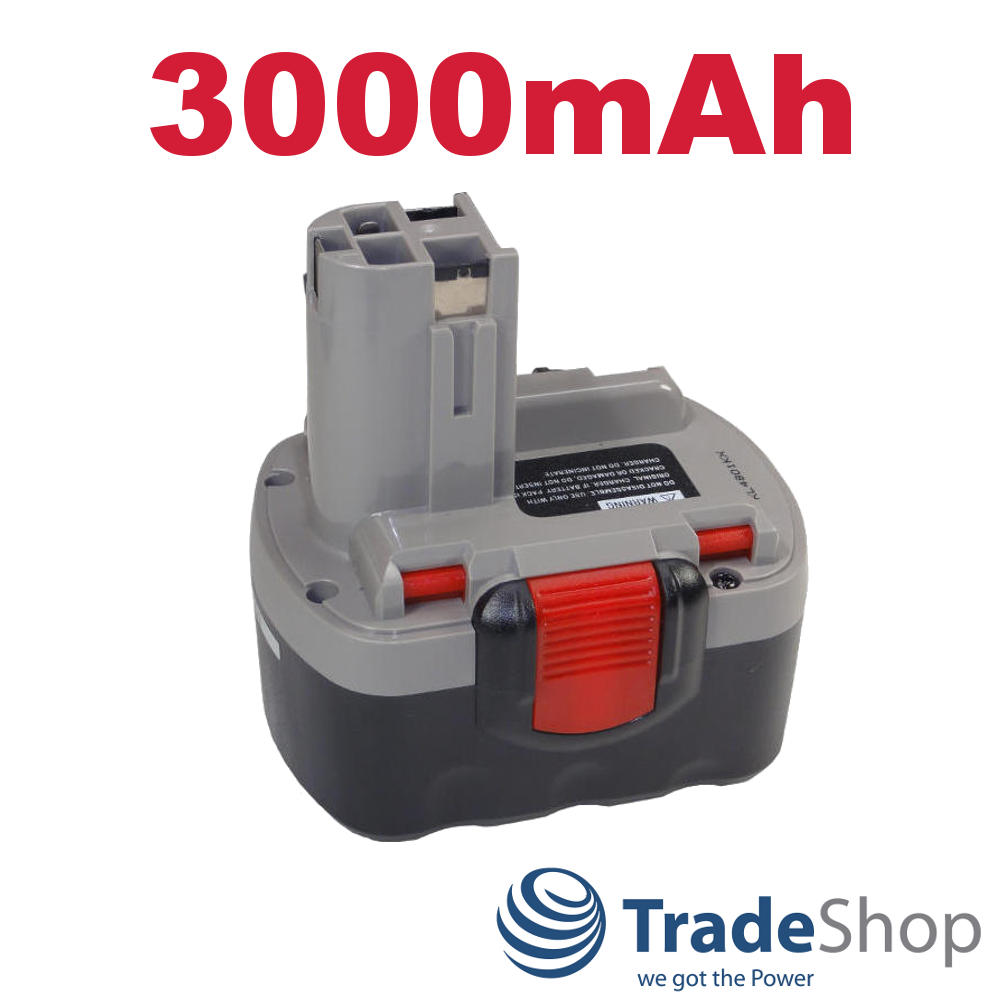 Akku für Bosch 2 607 335 264 2 607 335 27 BAT038 BAT040 BAT041 14,4V 3000mAh uvm