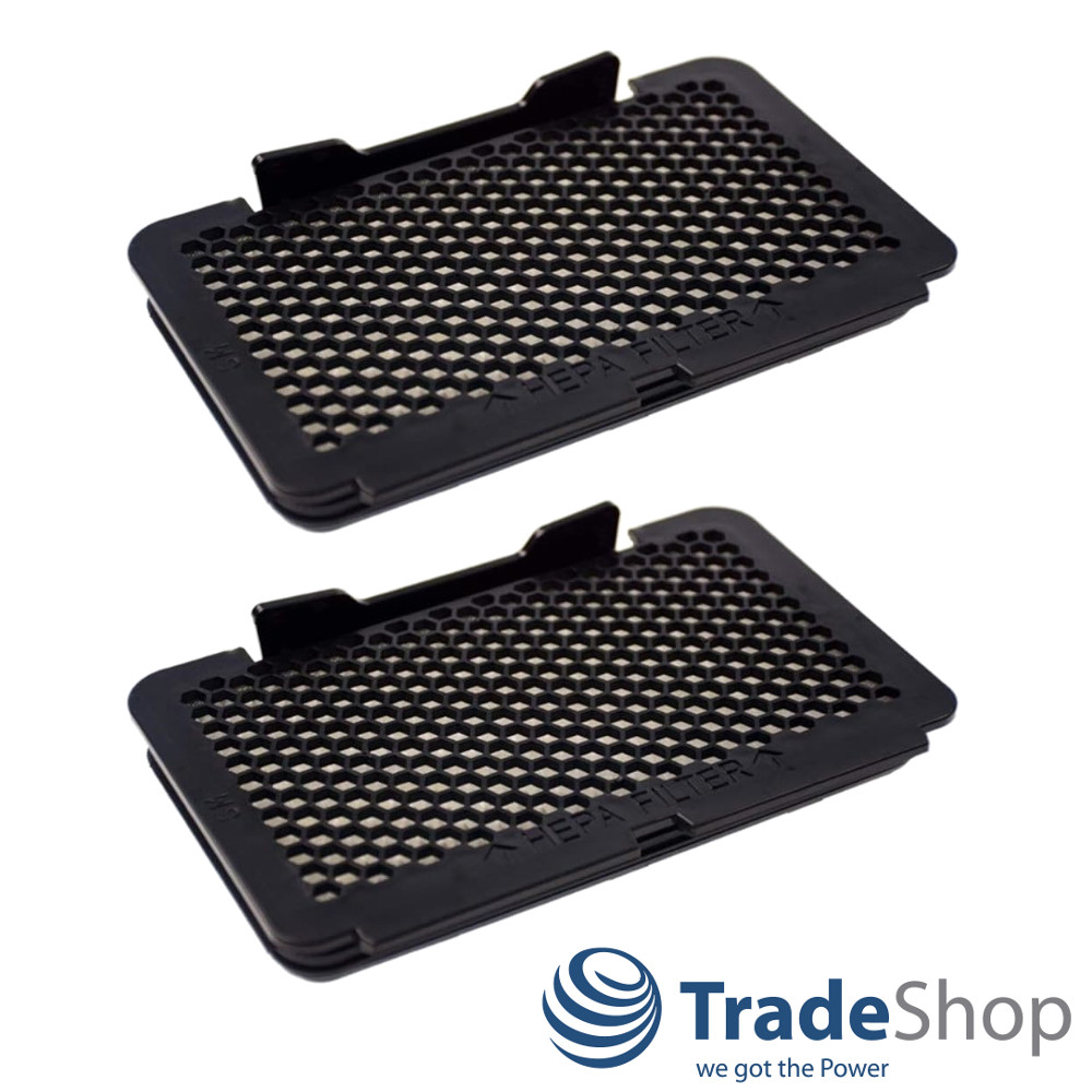 2x HEPA-Filter für Rowenta RO8314EA RO8324EA RO8364EA RO8370OA ersetzt ZR902501