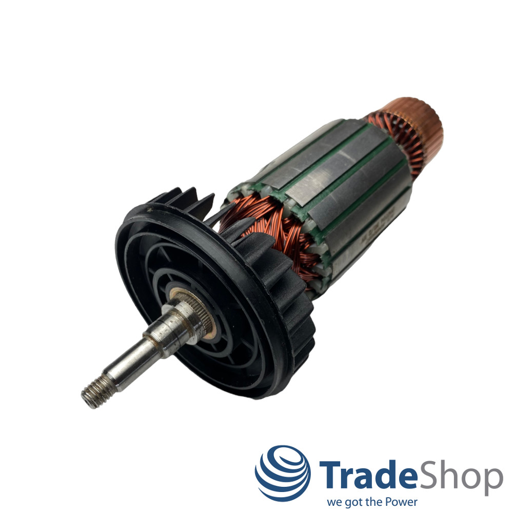 Anker Rotor Motor Ersatz mit Lüfter für Bosch GA9040S GA9040R Winkelschleifer