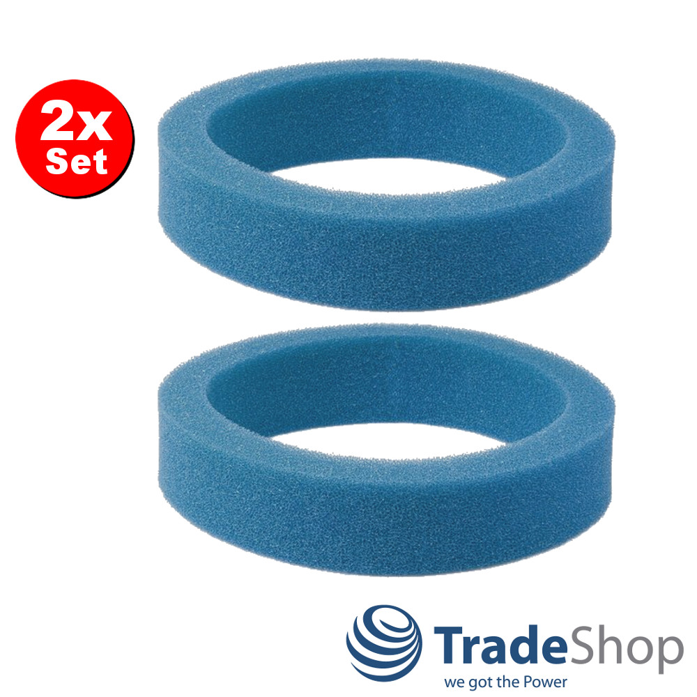 2x Ersatz Nassfilter Schaumfilter für Festool CT 17 E VCP 170 E VCP 320 E