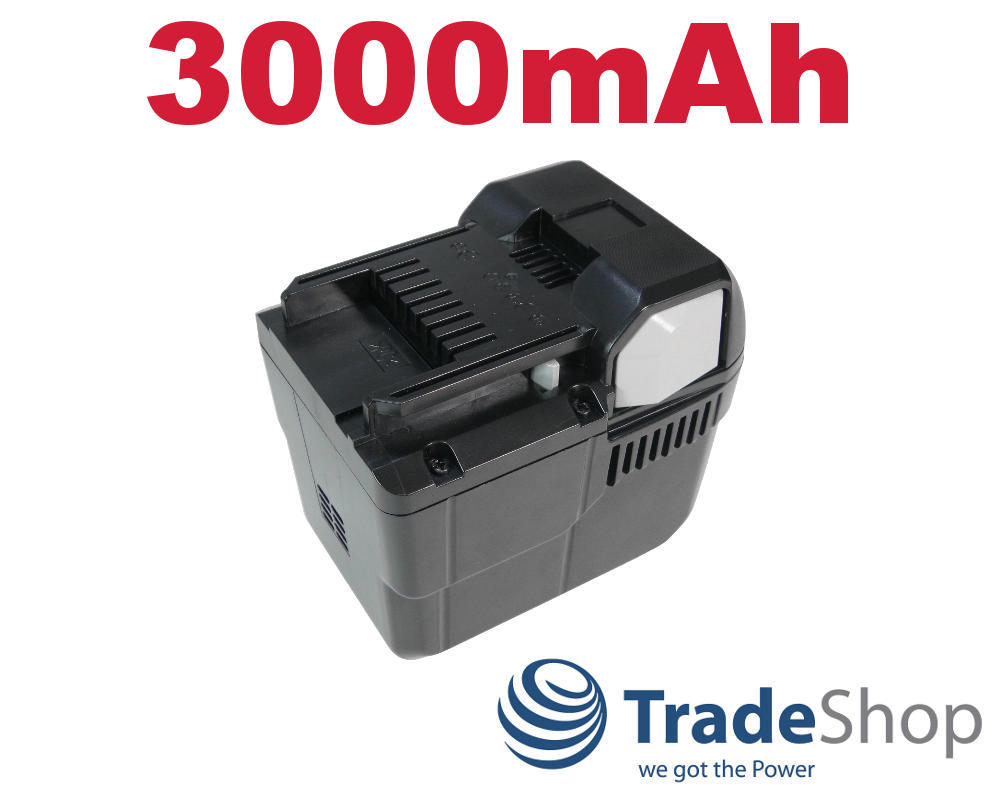 Akku 36V 3000mAh ersetzt HITACHI 328036 BSL 3620 BSL 3626 BSL3626 334997 334998 uvm