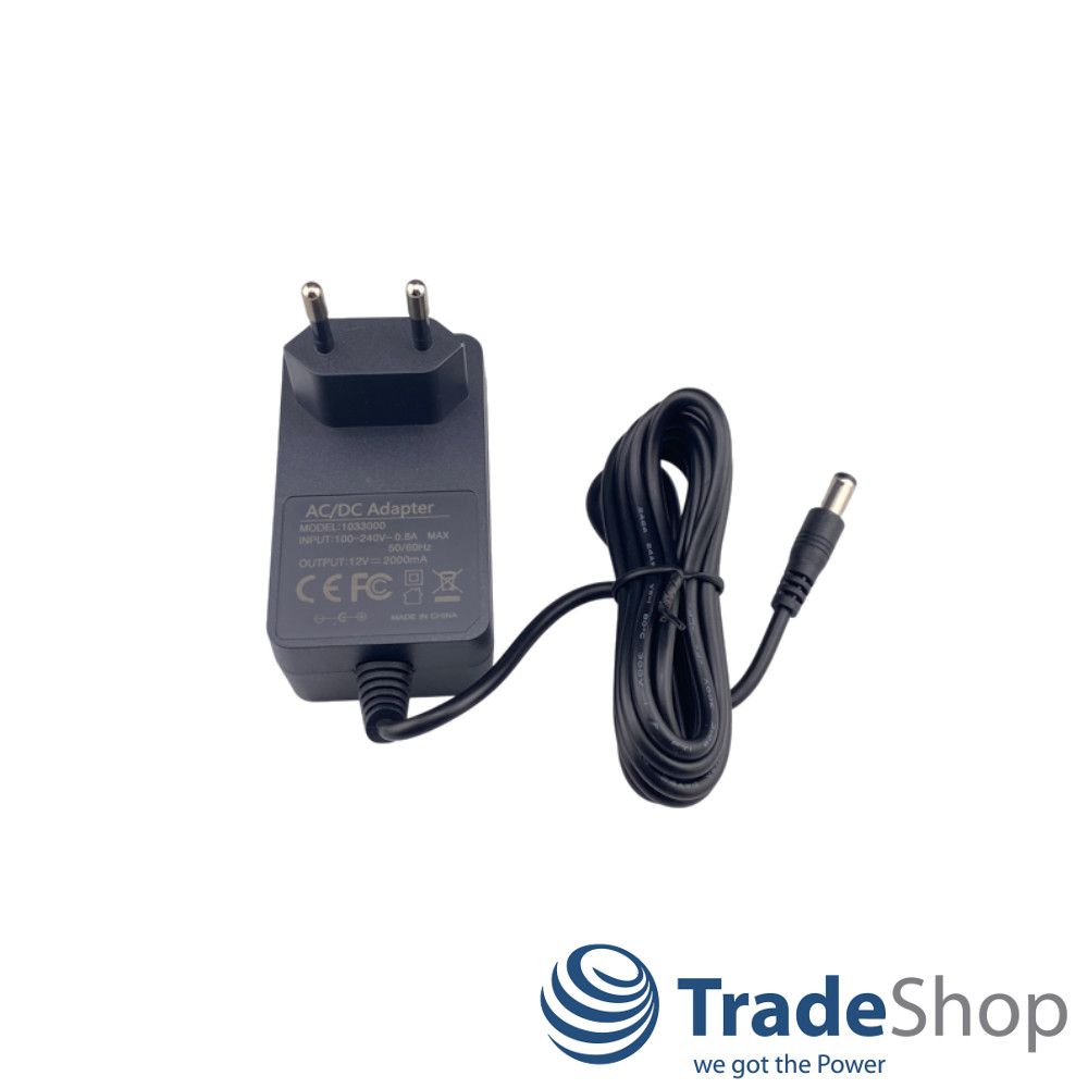 12V 2000mA Netzteil Ladegerät für Brother P-touch D400 D600 E500 ersetzt AD-E001