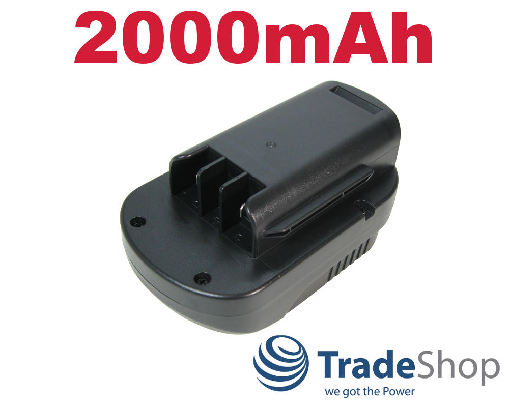 AKKU 18V 2000mAh Li-Ion für Güde 95510 95515 95517 95519 GRT260 GHS520 GLB200 uvm