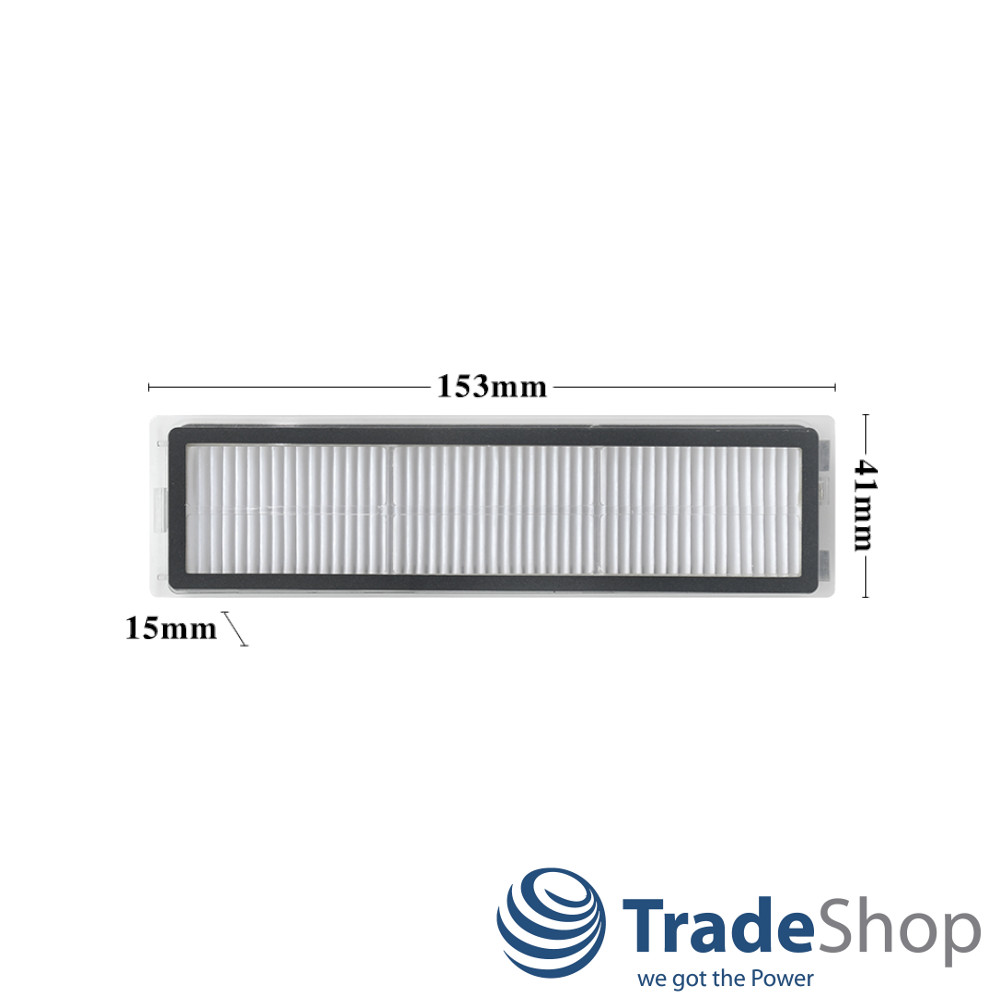 HEPA-Filter Luftfilter für Xiaomi Dreame Bot L10 Pro, Z10 Pro, D9 Saugroboter