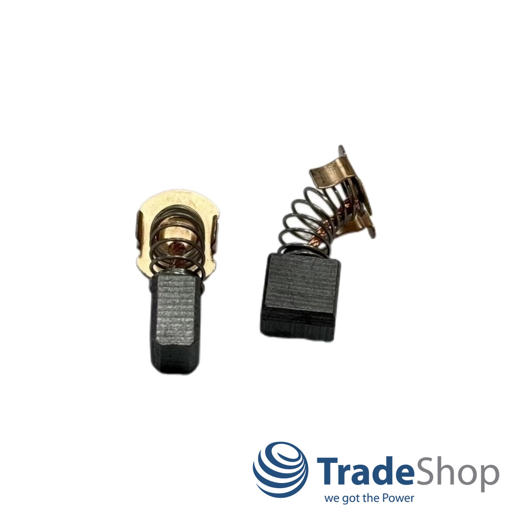 2x Motorkohlen Kohlebürsten 7x10,8x11mm für Makita BHR202, BJR181 ersetzt CB-441