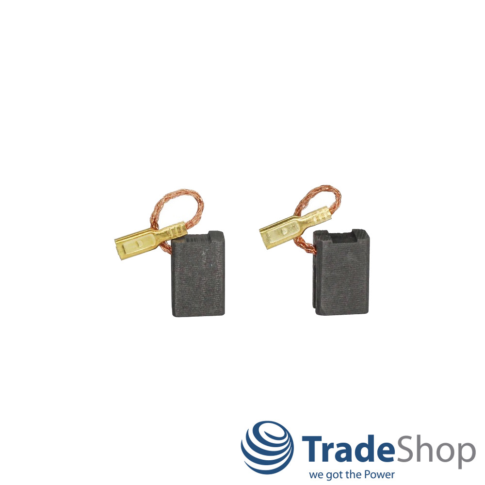 2x Motorkohlen Kohlebürsten 6 x 9 x 13,5mm für Elektrowerkzeuge Elektrogeräte