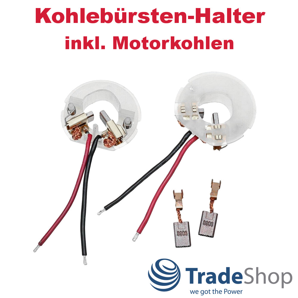 2x Kohlebürsten-Halterung inkl. Motorkohlen für viele Hilti Werkzeuge