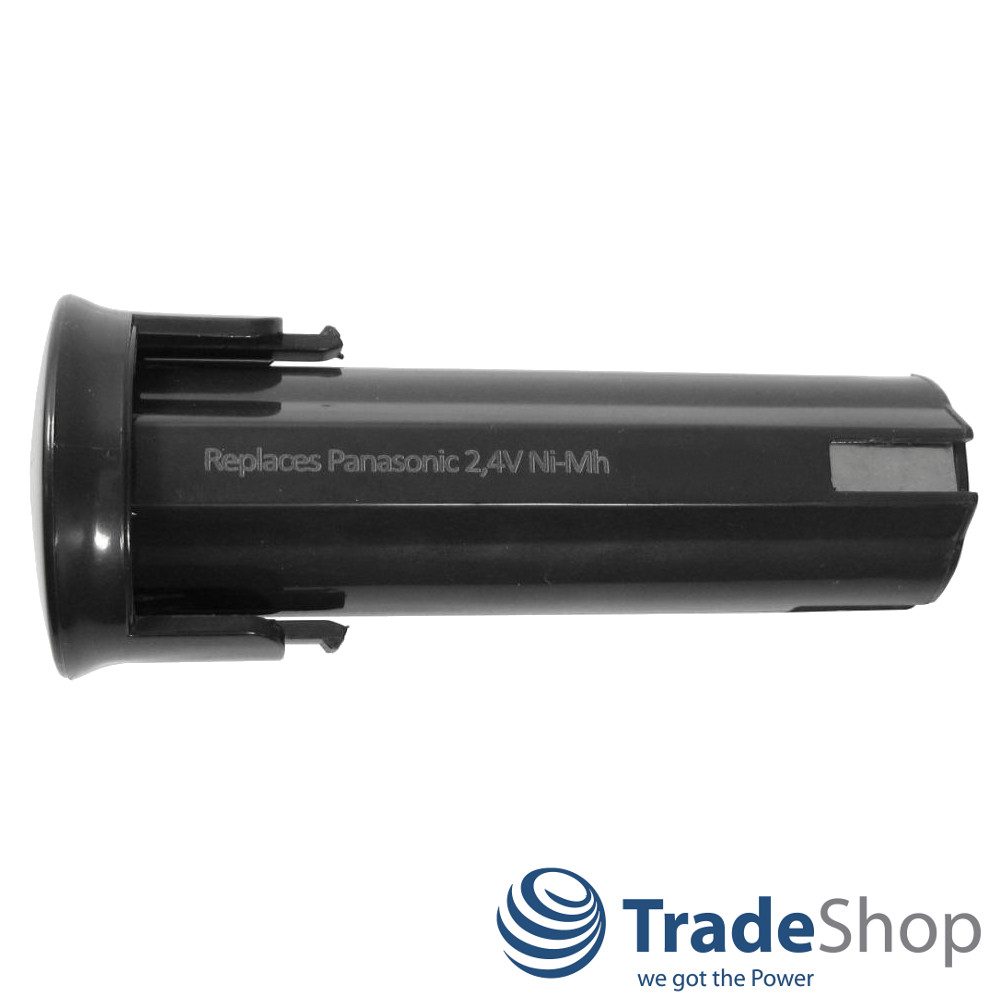 2x Akku 2,4V 3000mah Ni-MH für Panasonic ESCO ATOLL ABB Pressofix Stotz