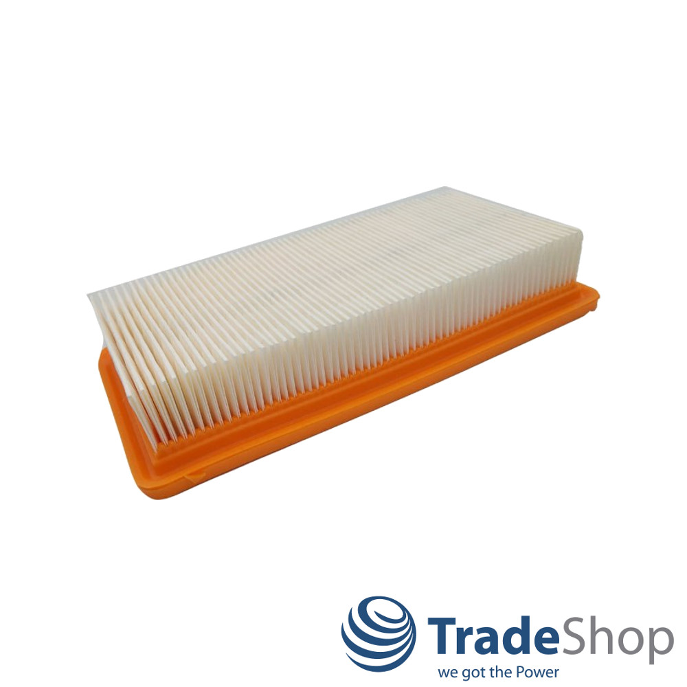 10x Flachfaltenfilter Ersatz Filter für Kärcher 6.414-631.0 DS 5200 K 5500 uvm.