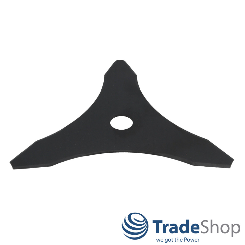 5x Freischneiderklinge Dickichtmesser 3-Zahn 255 x 25,4 x 1,4mm für Motorsensen