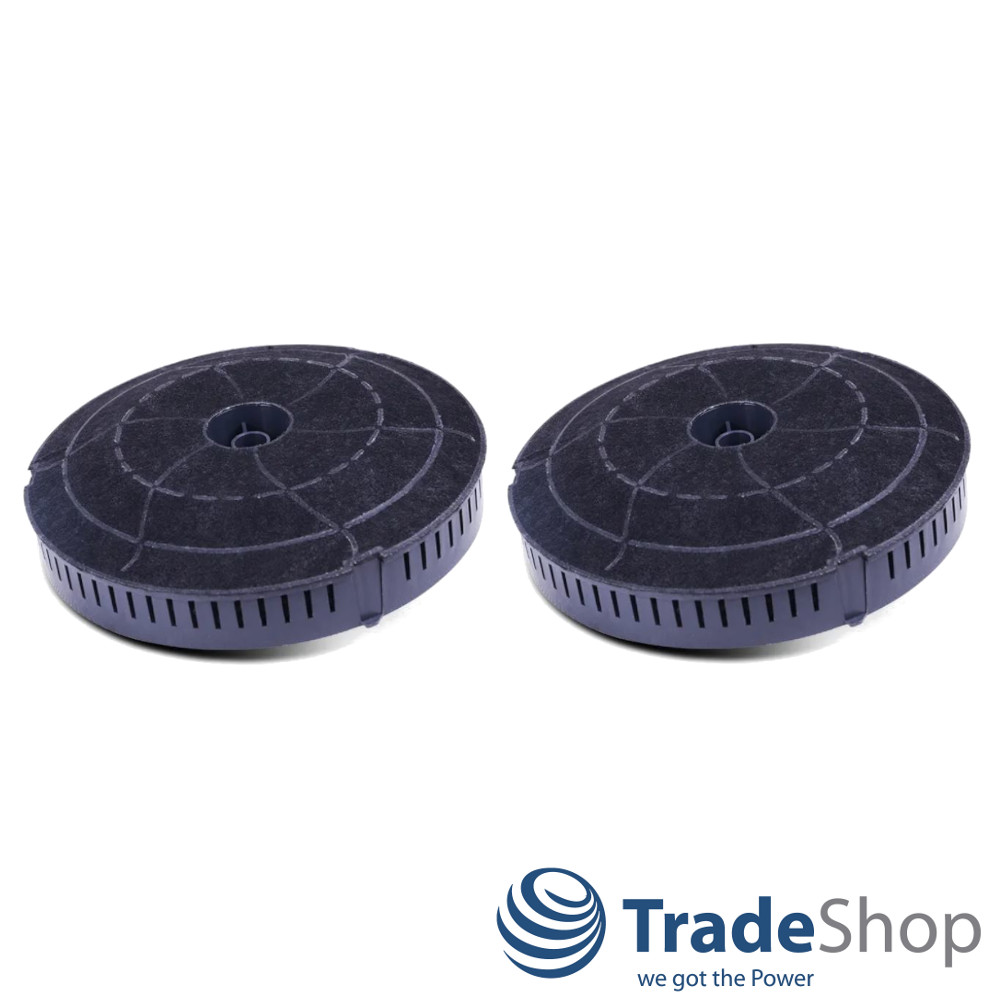 2x Aktivkohlefilter für Dunstabzugshauben ersetzt Electrolux 4055171138, Typ 57