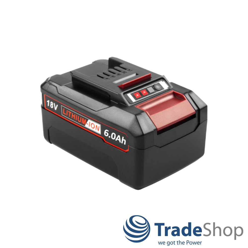 Li-Ion Ersatz-Akku 18V / 6000mAh für Einhell PXC Power X-Change System Geräte