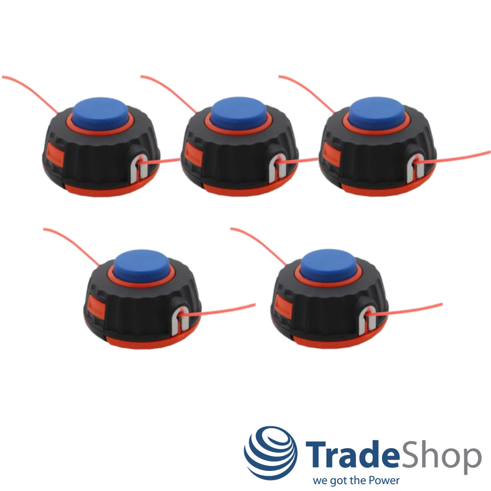 5x Trimmerkopf Mähkopf M10x1,25mm für McCulloch Jonsered Husqvarna Motorsensen