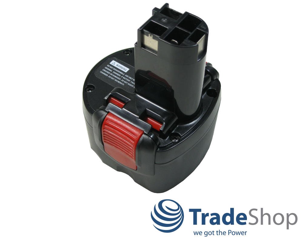 AKKU 9,6V 3000mAh Ni-MH + LADEGERÄT für Bosch 2 607 001 380 2 607 001 80