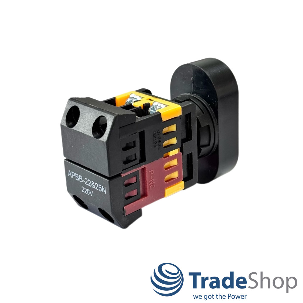 Start Stop mit Status LED-Licht 220V APBB-22 & 25N Druckschalter Elektrowerkzeug