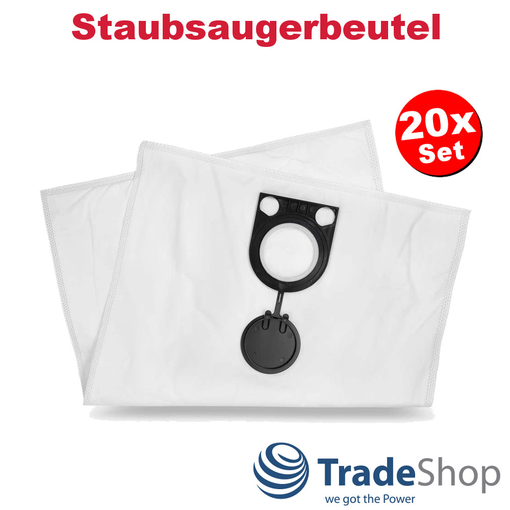 20x Staubsauger-Beutel / Saugbeutel für Starmix HS GS IS Serie