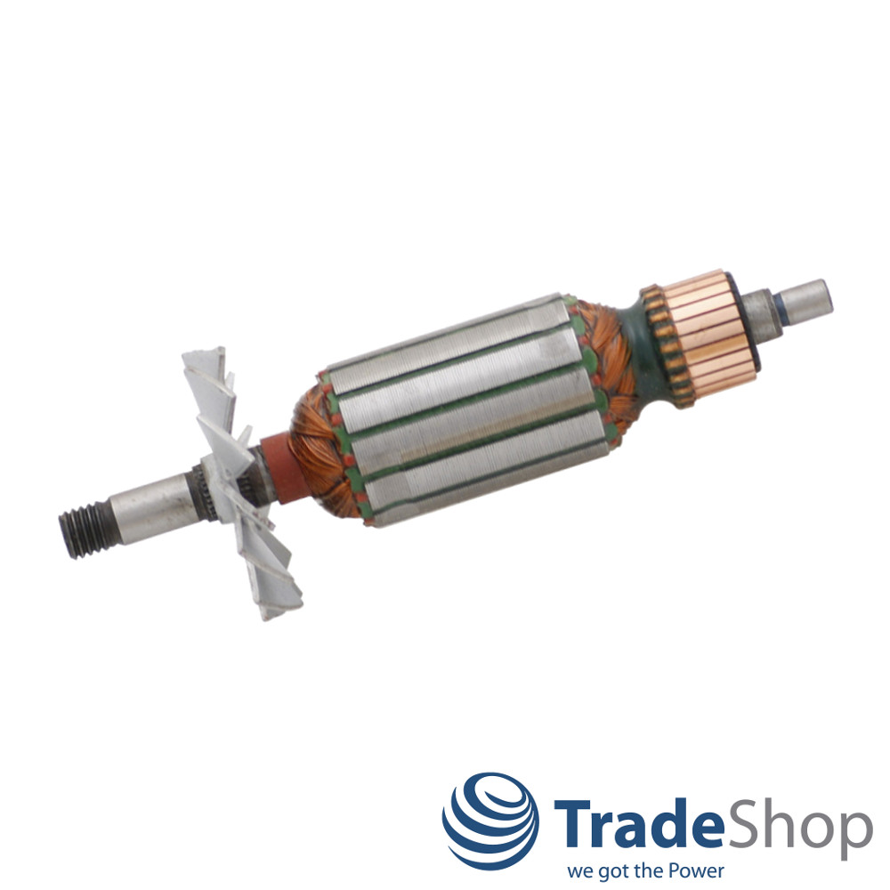 Anker Rotor Motor Ersatzteil für Makita Hobel 1900B / ersetzt 511938-9