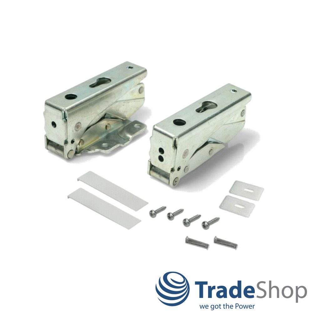 2er Set Türscharnier Kühlschrank Bauknecht Whirlpool 3362 3363 3905 48013110032
