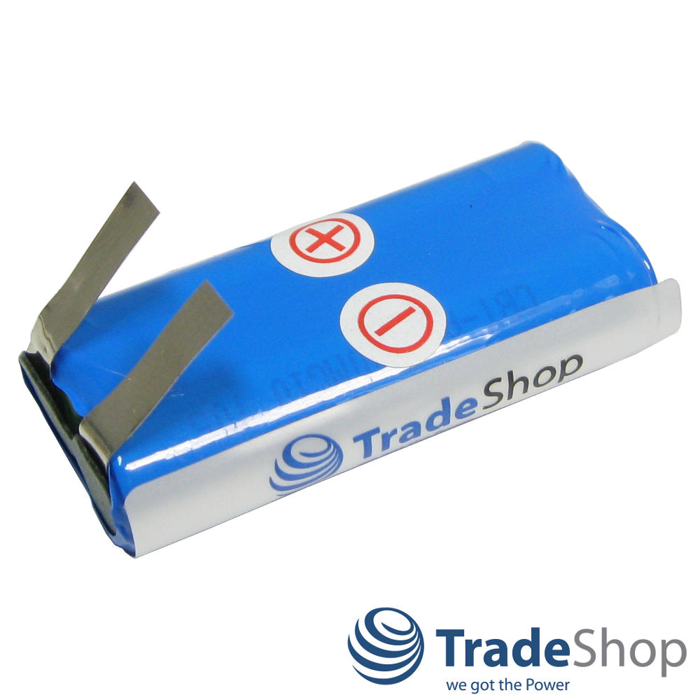 2x AKKU 900mAh für Philips Bodygroom Series 7000 TT2040/32 TT2030 TT2029