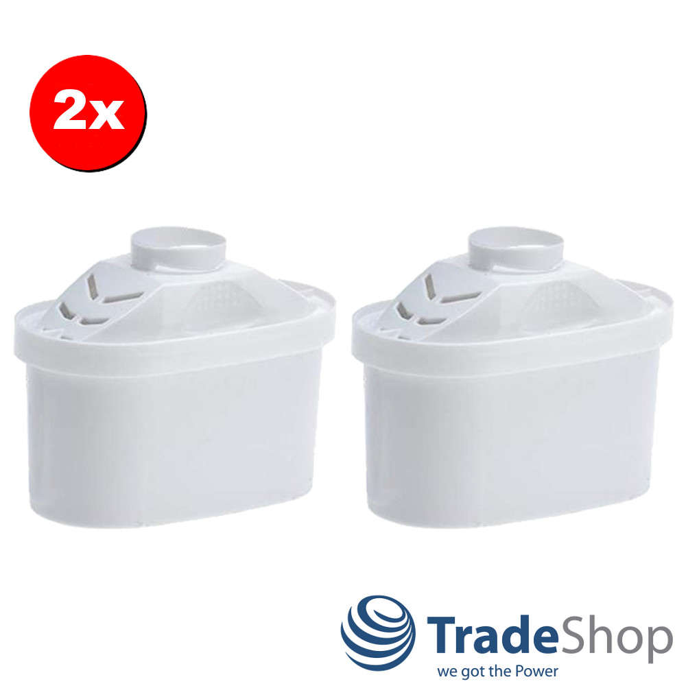 2x Ersatz Wasserfilter Filterkartusche kompatibel mit Brita Maxtra+ Mavea