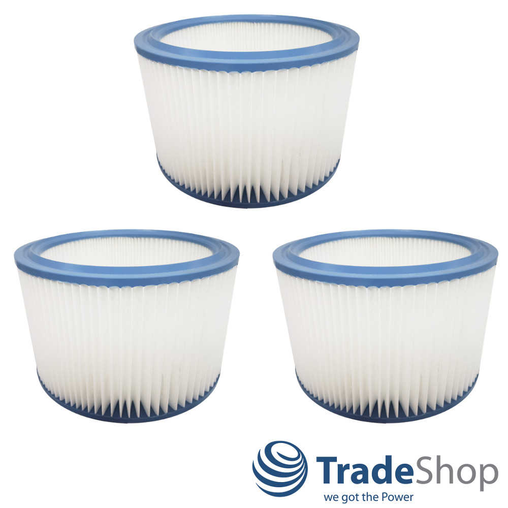 3x Ersatz Filter für Nilfisk Multi 20 Nasssauger Trockensauger ersetzt 302000490