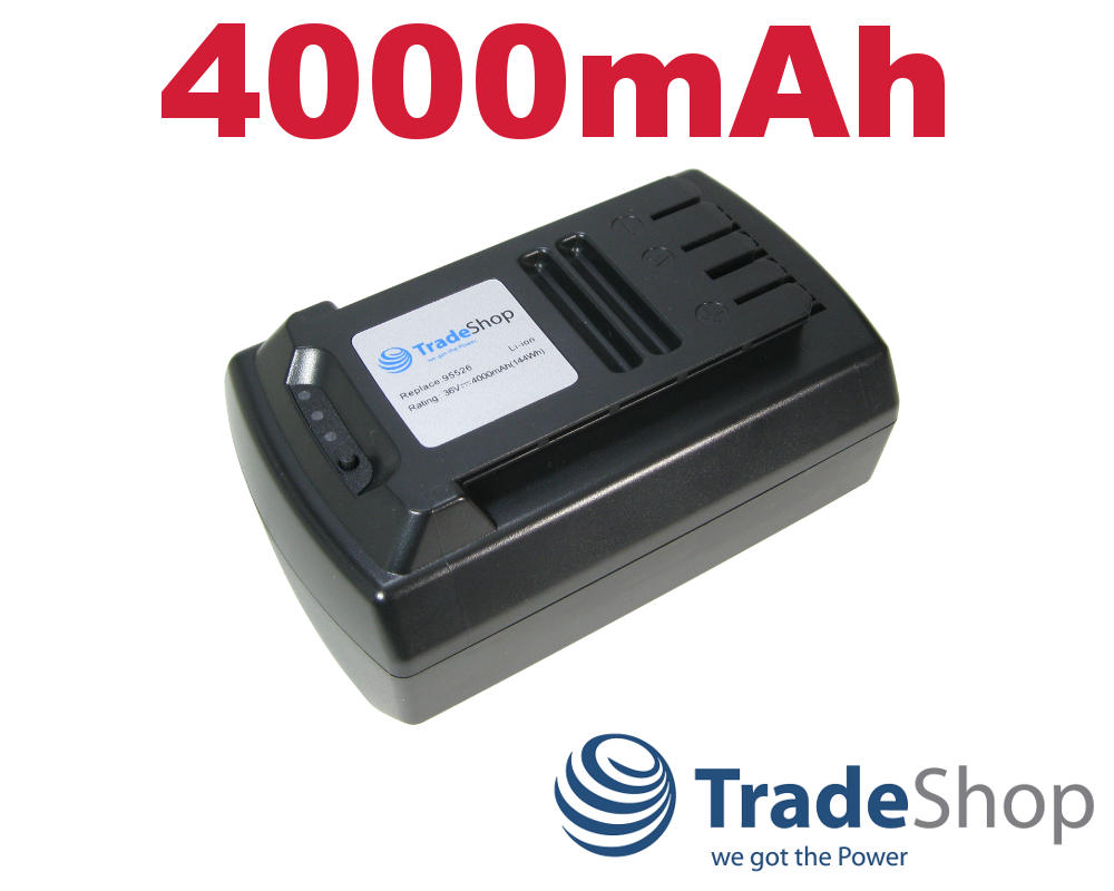 AKKU 36V 4000mAh Li-Ion für Güde 95540 95650 95545 95655 95680 9566