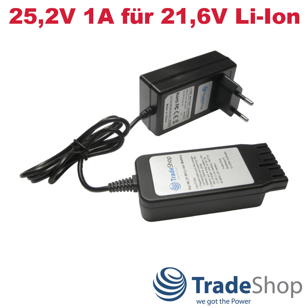 Li-Ion Akku Ladegerät für Hilti SR 4-A22 SR 6-A22 21,6V / Ausgang 25,2V 1A