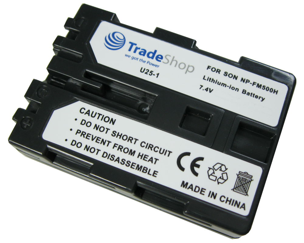 2in1: Akku + Dual Ladegerät LCD Ladestation für Sony NP-FM500H FM55H CS-FM55H