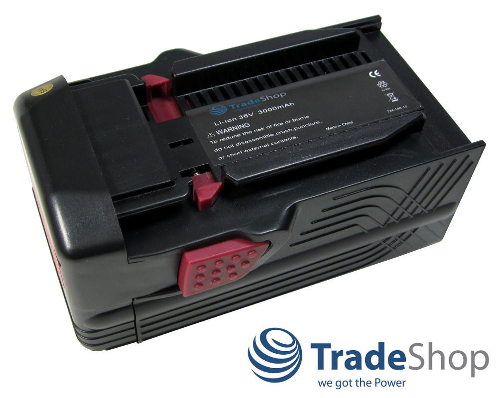 AKKU 36V 3000mAh ersetzt Hilti B36 B36V für TE6A TE7A