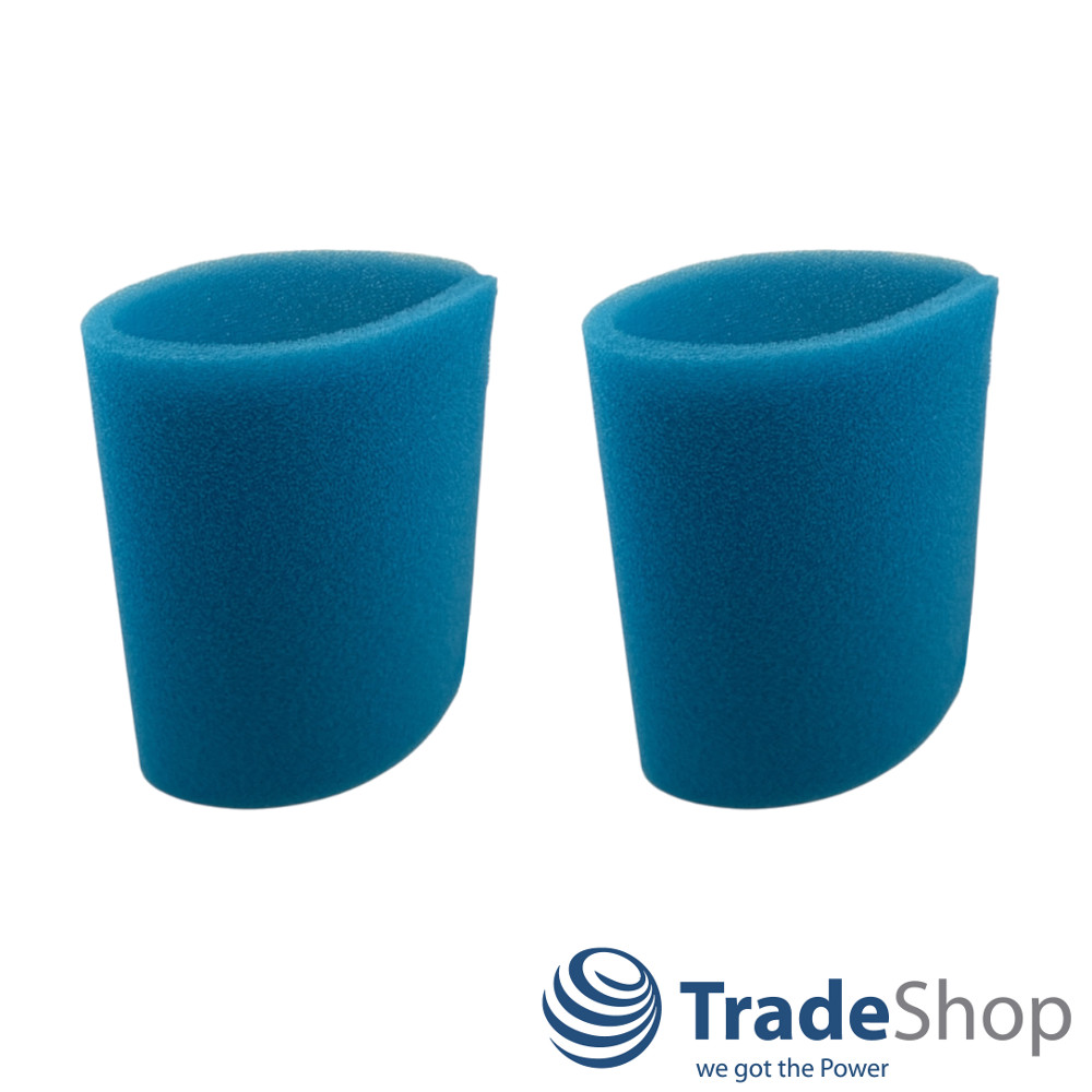 2x Nassfilter Schaumstoff-Filter für Lavor GB18 GBP20 GN18 GN22 GN32 GNX22 GNX32