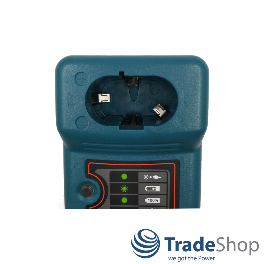 Akku Ladegerät 7,2V-18V Ni-CD Ni-MH f Makita 1210 4000 6000 DC1804 uvm