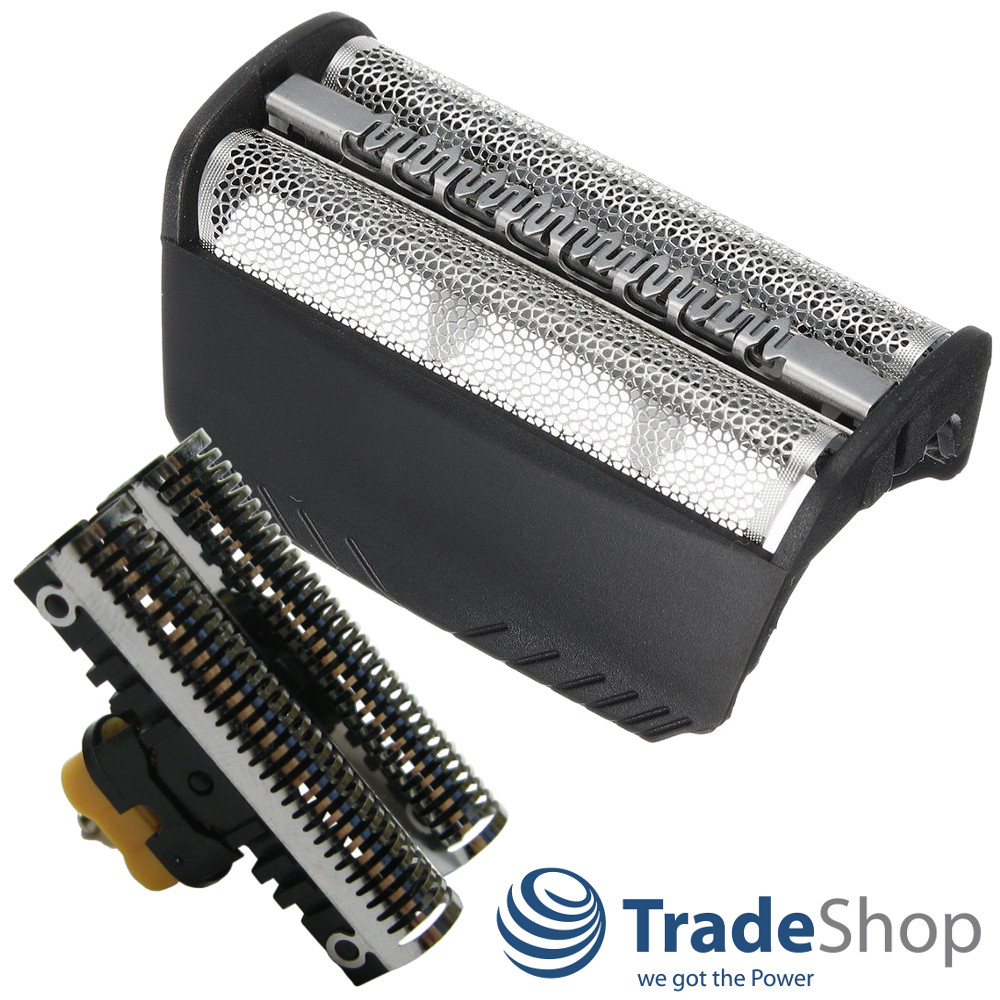 Kombipack Ersatz Scherfolie + Klingen Messer für Braun 30b 81253254