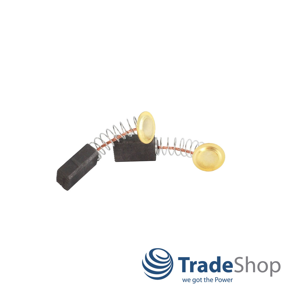 2x Motorkohlen Kohlebürsten 4,5 x 6 x 11/12,5mm für viele Winkelschleifer