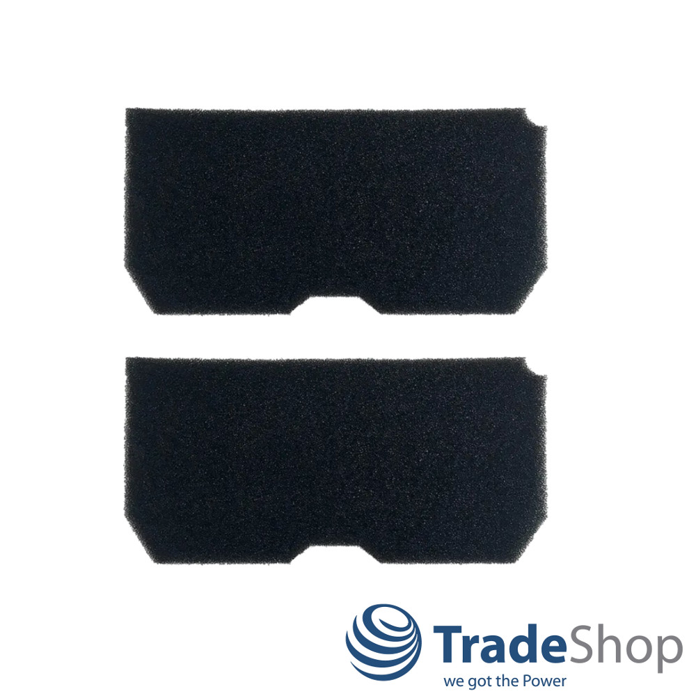 2x Schwammfilter Sockelfilter für Beko Grundig Wäschetrockner ersetzt 2952380100