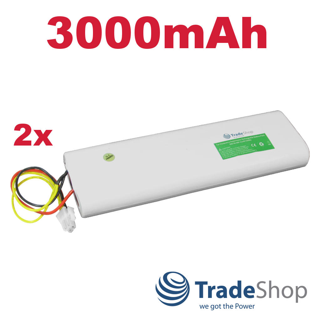 2x Akku 18V Ni-MH 3000mAh für Husqvarna Automower G2 210c 260ACX 265ACX Mähroboter