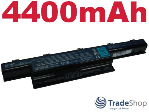 AKKU für Acer 4251 4740 4741 4755 4551 5742Z 7750 D732 E732 G440 4400mAh uvm