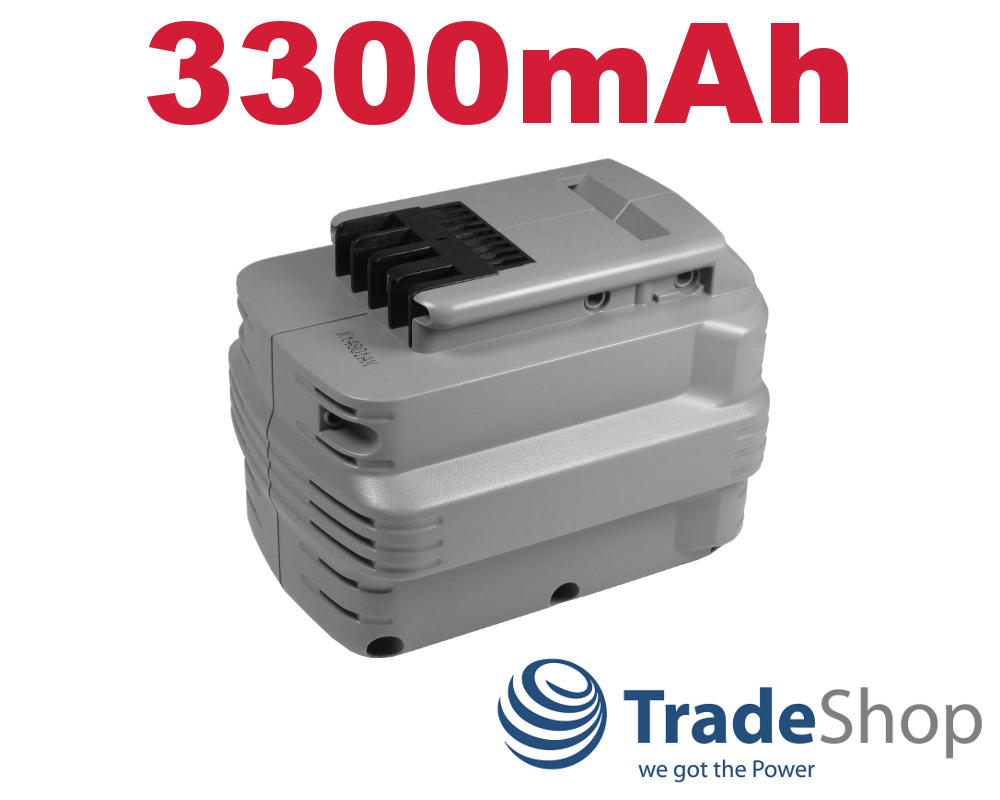 2x AKKU für Dewalt 24V 3300mAh ersetzt DW0240 DW0241 DW0242 DW0243 uvm