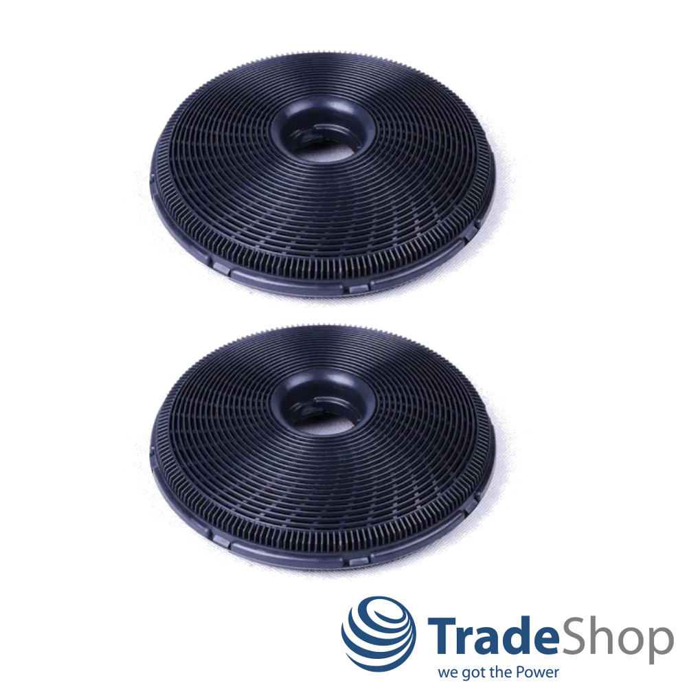 2x Aktivkohlefilter Ø190mm für Dunstabzugshauben ersetzt Electrolux 9029793701