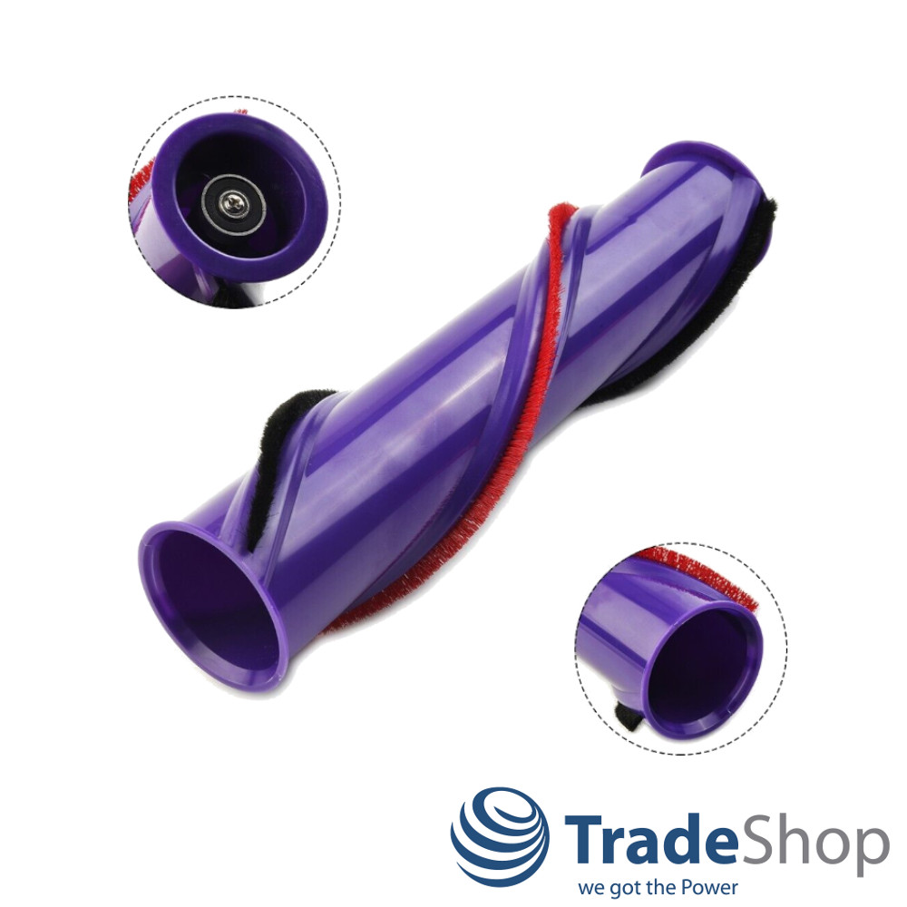 Rollbürste Bürstenwalze 3-Speichen für Dyson V10 Staubsauger ersetzt 969569-01