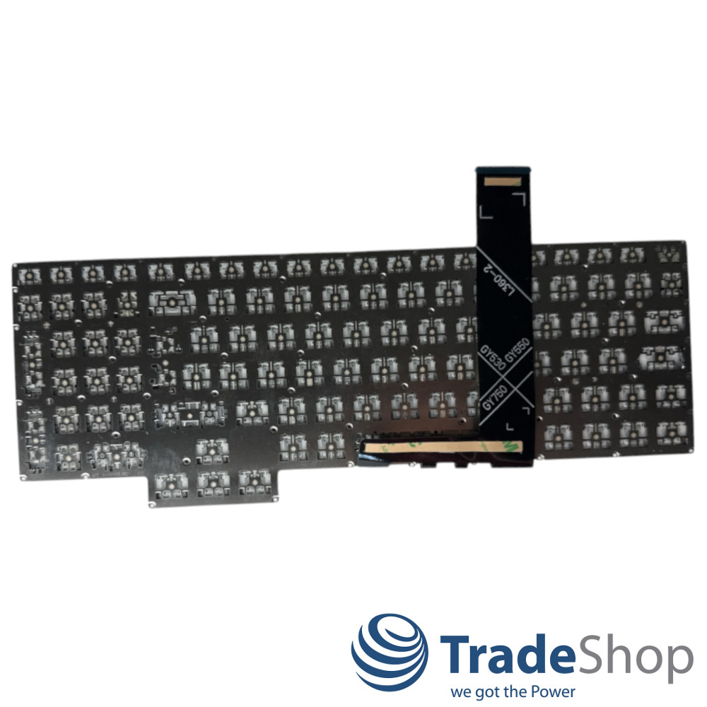 Laptop Tastatur QWERTZ Deutsch mit Beleuchtung für Lenovo Legion Y7000, GY530