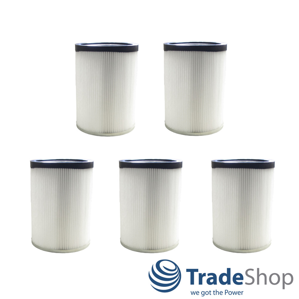 5x HEPA-Filter Zylinderfilter für Kärcher 6.907-038.0 NT 70/1 NT 50/1
