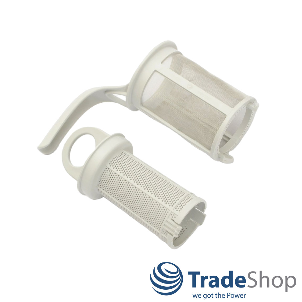 2in1 Schmutzsieb-Set für AEG, Electrolux, Zanker ersetzt 5029777400/7
