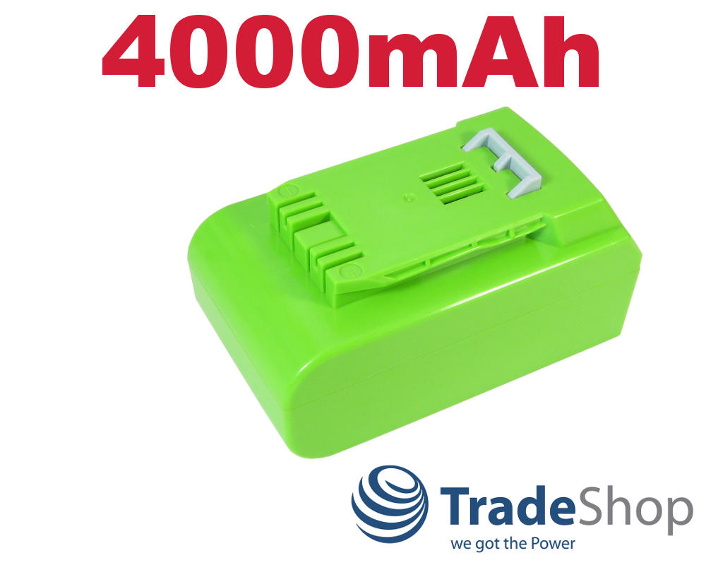 2x AKKU 24V 4000mAh für Greenworks 29322 29807 29837 2200207 G24 29842 29852 uvm