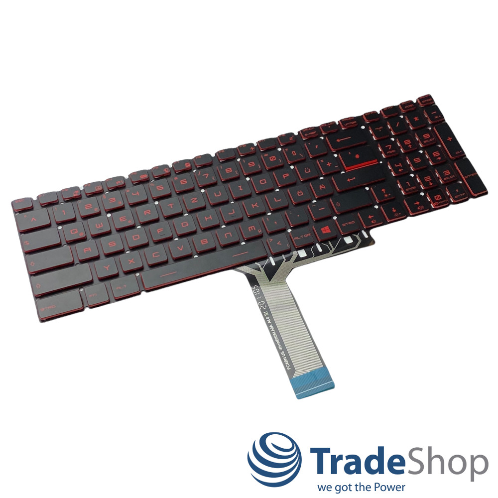 Laptop Tastatur QWERTZ Deutsch für MSI GS60 GS70 GE62 GE72 GT72 WS60 MS-16J1 uvm