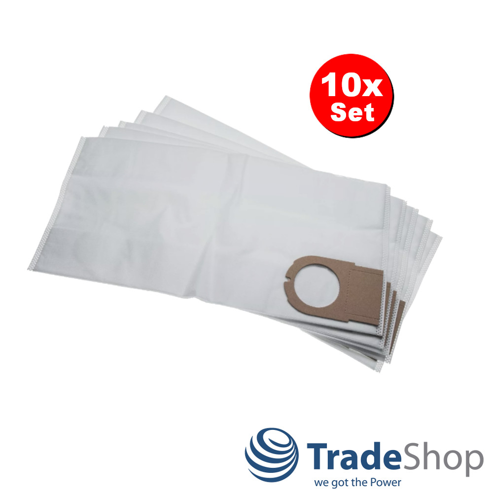 10x Staubsauger-Beutel für Metabo AS 9010, ASA 9011, AS 8000 ersetzt 631348000