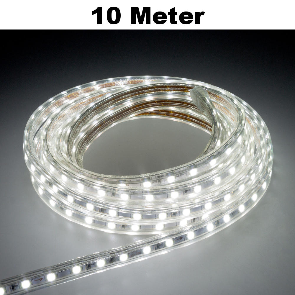 10m Weiß LED Leuchtstreifen Lichterkette 60 LED/Meter SMD2835