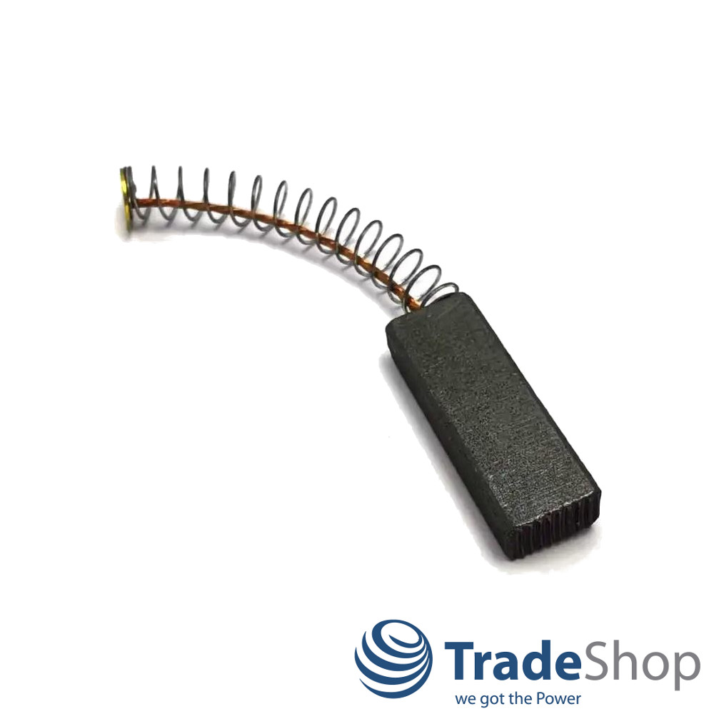 2x Universal Motorkohlen Kohlebürsten 6,3 x 11 x 32mm für viele Staubsauger