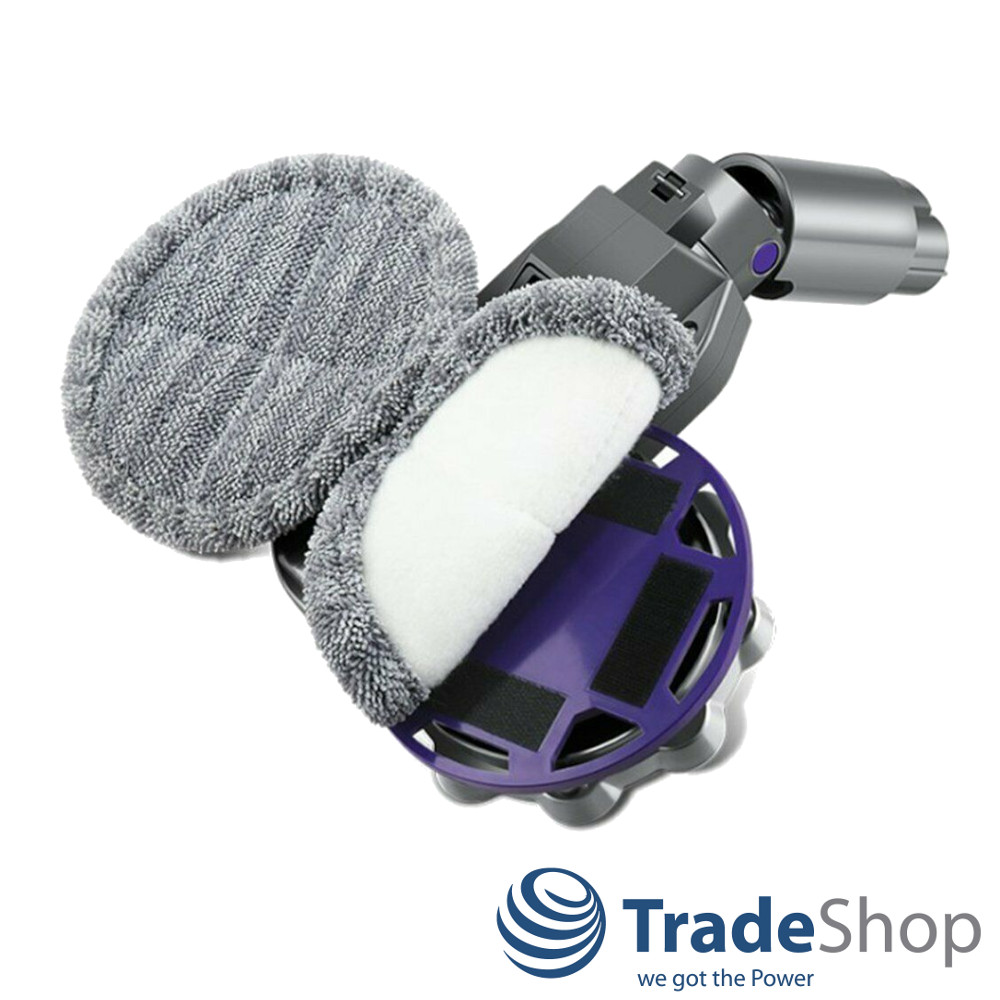Dual Moppkopf-Aufsatz Ersatz mit Wassertank für Dyson V7 V8 V10 V11 Staubsauger