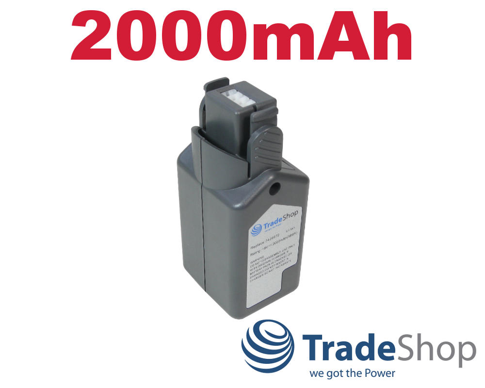 Li-Ion AKKU 2000mAh 18V ersetzt Wolf Power Pack 3, 7420072, 7420090