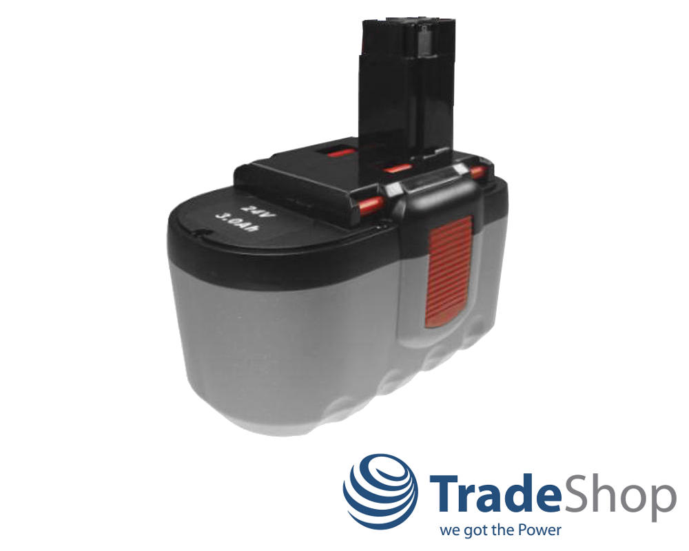 AKKU 24V 3000mAh+LADEGERÄT für Bosch 2607335509 2607335510 2607335537